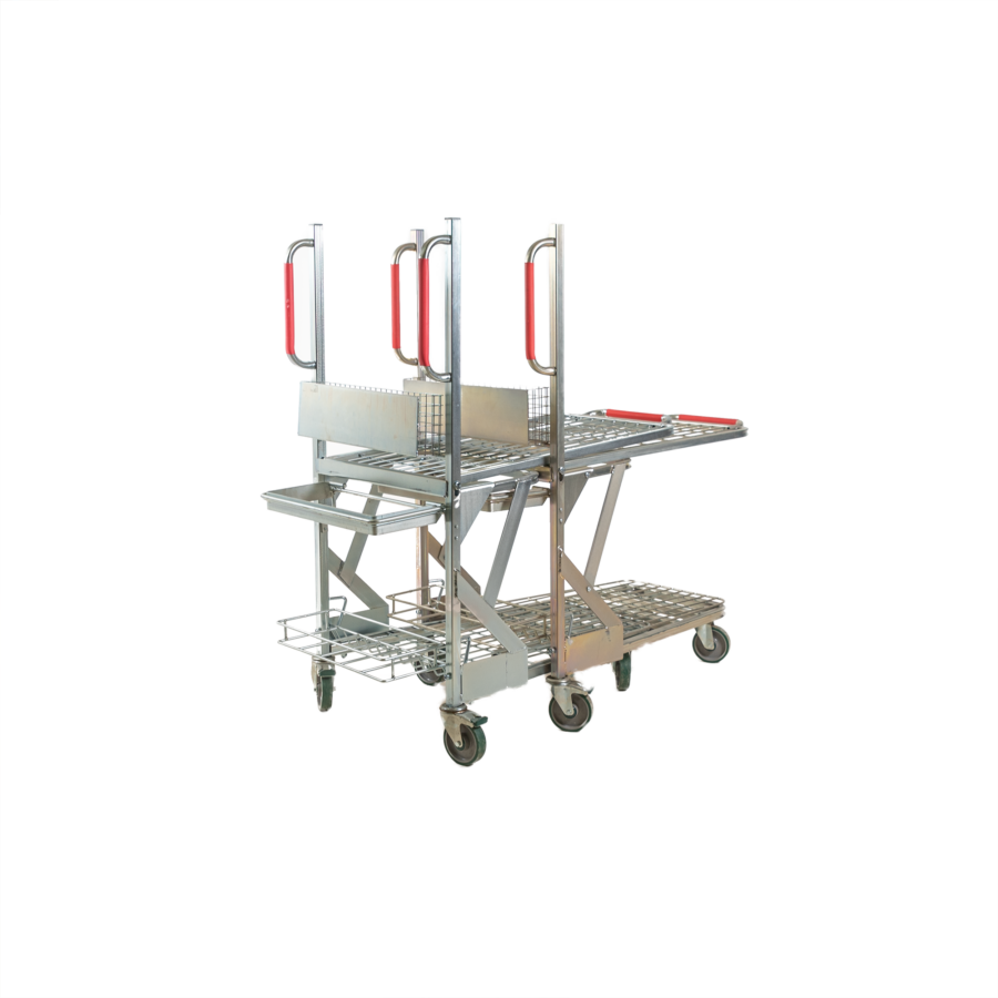 table de mise en rayon 1270 x 630 x 1400