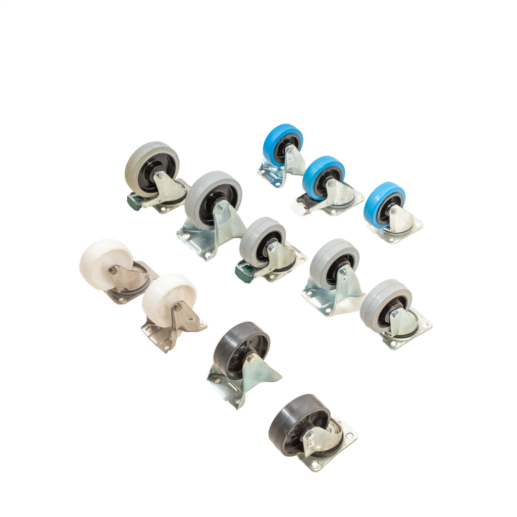 roues pour roll et chariot
