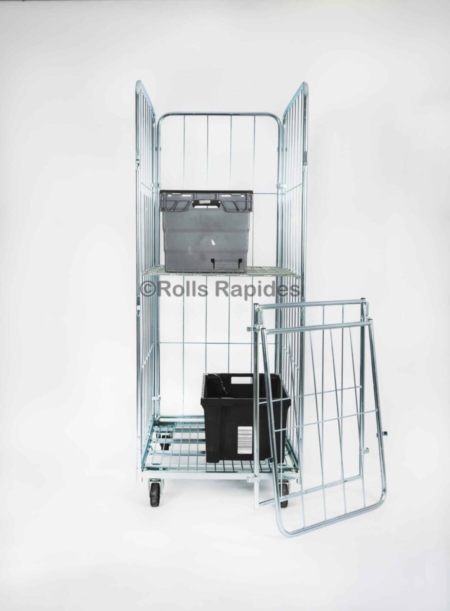 roll conteneur à bacs